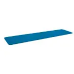 Pilates- und Yogamatte, LxBxH 180x60x0,6 cm, blau