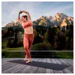 AIREX Pilates- und Yogamatte 190, LxBxH 190x60x0,8 cm