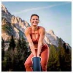 AIREX Yoga Matte CALYANA Start, L x B x H 185 x 65 x 0,5 cm, ozeanblau