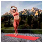 Abbildung zeigt AIREX Gymnastikmatte Coronella 185, LxBxH 185x60x1,5 cm