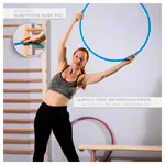 Gymnastikreifen aus Kunststoff,  60 cm, 300 g