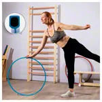 Gymnastikreifen aus Kunststoff,  60 cm, 300 g