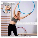 Gymnastikreifen aus Kunststoff, 4er-Set,  60 cm