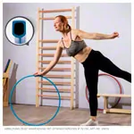 Gymnastikreifen aus Kunststoff, 4er-Set,  60 cm