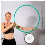 Gymnastikreifen aus Kunststoff,  70 cm, 316 g