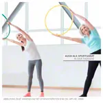 Gymnastikreifen aus Kunststoff, 4er-Set,  70 cm
