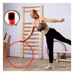 Gymnastikreifen aus Kunststoff, 4er-Set,  70 cm, je 1x blau, grn, rot, gelb