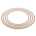 Gymnastikreifen aus Holz,  70 cm, 340 g