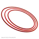 Gymnastikreifen aus Kunststoff,  80 cm, 400 g