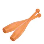 Turnkeule aus Hartholz, 2er-Set, 36 cm