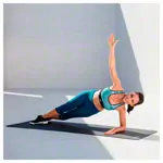 BLACKROLL Trainingsmatte Mat LxBxH 185x65x0,5 cm