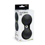 BLACKROLL Ball DUO,  8 cm, schwarz