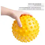 Abbildung zeigt Sensy-Ball, � 20 cm, gelb