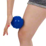 Abbildung zeigt Igel-Ball,  10 cm, blau, mittel