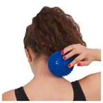 Igel-Ball,  10 cm, blau, mittel