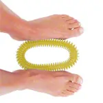 Igelring,  16 cm, gelb