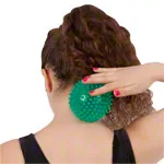 Reflex-Ball,  10 cm, grn-transparent