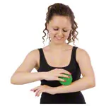 Igel-Ball,  7 cm, grn, mittel