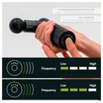 BLACKROLL Fascia Gun-Set, Massagepistole + Soft Peaks Aufsatz