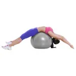 Silver Ball Gymnastikball,  65 cm, silber