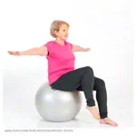 Abbildung zeigt TOGU Gymnastikball Powerball ABS,  55 cm