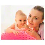 TOGU Gymnastikball Theragym ABS Senso,  100 cm, rot