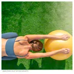 Abbildung zeigt PEZZI Gymnastikball, � 42 cm