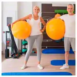 PEZZI Gymnastikball,  42 cm, gelb