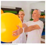 Abbildung zeigt PEZZI Gymnastikball, � 42 cm