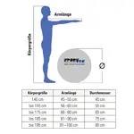 PEZZI Gymnastikball,  42 cm, gelb