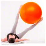 PEZZI Gymnastikball,  53 cm, wei