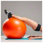 Abbildung zeigt PEZZI Gymnastikball, � 53 cm