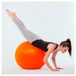 Abbildung zeigt PEZZI Gymnastikball, � 53 cm