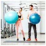 PEZZI Gymnastikball,  65 cm, grn