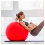 PEZZI Gymnastikball,  75 cm, rot