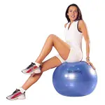PEZZI Gymnastikball,  85 cm, blau