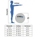 PEZZI Gymnastikball,  105 cm, gelb