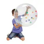 Activity Ball mit bunten Kugeln,  50 cm