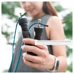 Sport-Tec Springseil Speed Rope mit Anti-Rutsch-Griffen inkl. 2 Gewichten, verstellbar, 270 cm