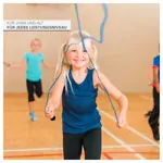 Abbildung zeigt Springseil Speed Rope-Set, verstellbar, 300 cm, 10 Seile, inkl. Aufbewahrungsbeutel