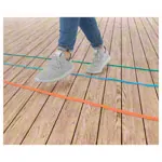 Gymnastik-Springseile 300 cm, 10er Set inkl. Aufbewahrungsbeutel