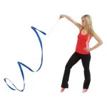 Gymnastikband mit Stab, 6 m