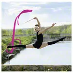 Gymnastikband mit Stab, 6 m