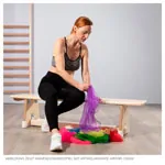 Abbildung zeigt Jongliertuch, LxB 140x140 cm