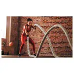 Fitness Tau Battle Rope,  4 cm x 15 m, 9,45 kg