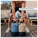 Exerbell faltbare Kettlebell, befllbar bis 14 kg