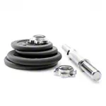 Kurzhantel-Set, 15 kg, 5-tlg.