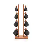 NOHrD Swing Turm inkl. 8 Swing Hanteln, 40 kg, Kirsche