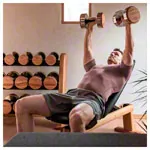 NOHrD Trainingsbank, WeightBench, Kirsche, Kunstleder