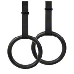 Sport-Tec Outdoor-Turnringe aus Kunststoff inkl. verstellbaren Gurten